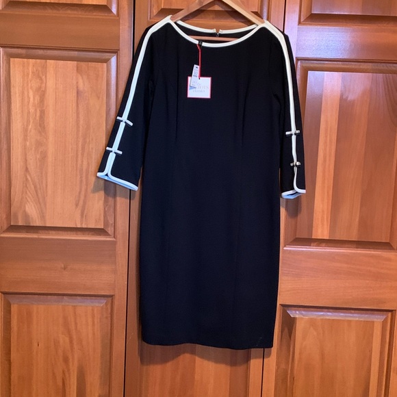 Talbots size 12 brand new black dress - Picture 3 of 8